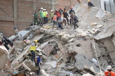 Jak zemljotres udario Meksiko: Treslo se pola južne Amerike
