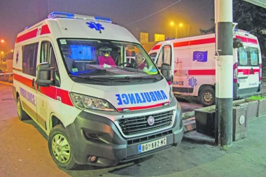 Pune ruke posla za Hitnu pomoć! Tokom noći povređene dve osobe: Biciklista i žena (29) prevezeni u Urgetni!