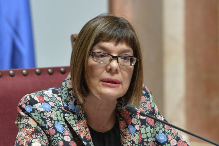 Gojkovićeva: Vučić mora da ostane na čelu SNS