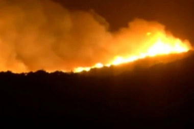Stravičan požar na Kopaoniku: Gorska služba i vatrogasci gase vatrenu stihiju