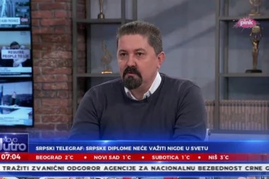 Milovanović za TV Pink: Đilas, Jeremić i Obradović beže od izbora koji su jedini demokratski put dolaska na vlast!
