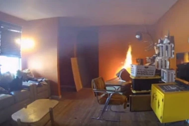 (VIDEO) OPREZ! Svakom može da se desi: Pas zapalio stan i to fatalnom greškom vlasnika