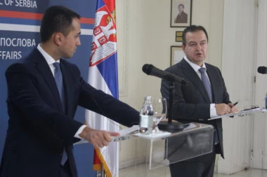 Dačić sa italijanskim šefom diplomatije: Zahvalni smo na podršci putu Srbije u EU