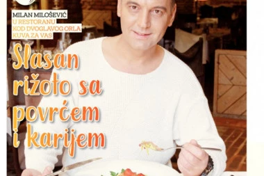 Kuvamo sa Milanom Miloševićem: Slasan rižoto sa povrćem i karijem