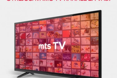 MTS uvek uz korisnike - otključao TV kanale za vas!