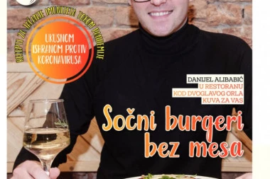 Poklanjamo "Srpski kuvar": Danijel Alibabić za vas sprema sočne burgere bez mesa