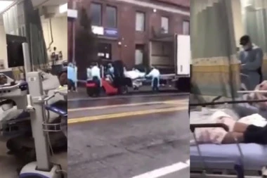 (VIDEO) Horor scene u Bruklinu! Kamionima odvoze leševe, u bolnici čovek preko čoveka leži