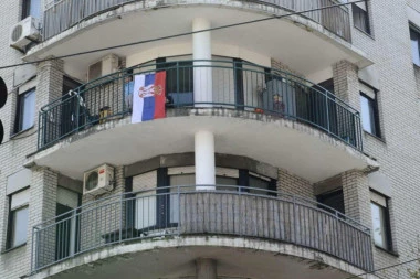 (FOTO) Vesić: Zastavi Srbije je mesto u svakom domu