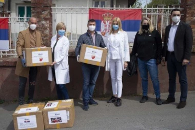 Jedinstveni humani gest crveno-belih: Borjan uručio pomoć Infektivnoj klinici u Beogradu!