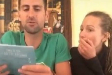 (VIDEO) Ovako je Jelena ošišala i "upropastila" Novaka!