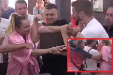 (VIDEO) JEZIVO! ISPLIVAO SKANDALOZAN SNIMAK! Miljković tukao Anabelu i bacao je na pod!