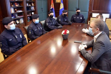 Nebojša Stefanović: Ponosan sam na pripadnike Policijske brigade