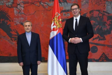 Vučić i ambasador Irana: Dve zemlje će razvijati saradnju