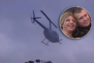 (VIDEO) Specijalno iznenađenje iz vazduha samo za Stefana i Ivanu: Helikopter se pojavio nad Zadrugom a u njemu...!