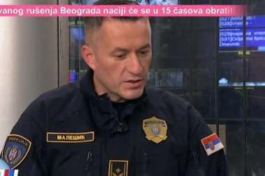 MALEŠIĆ: Broj povređenih pripadnika MUP govori koliko je policija bila trpeljiva!