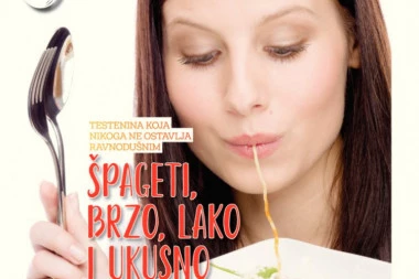 Poklanjamo Srpski kuvar: Spageti, brzo, lako i ukusno