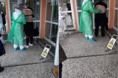 (FOTO) Doktorka pregledala pacijentkinje u brushalteru ispred ambulante! CELA POŽEGA STALA NA NJENU STRANU!