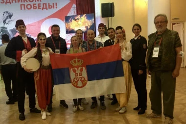 Zapažen nastup predstavnika Srbije na Festivalu nacionalne kulture u Moskvi