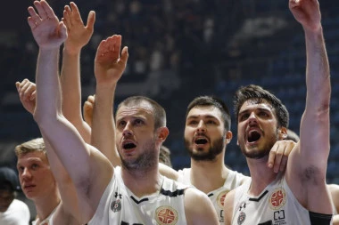 (FOTO) UOČI EVROKUPA: Sjajna vest za Partizan iz Španije!
