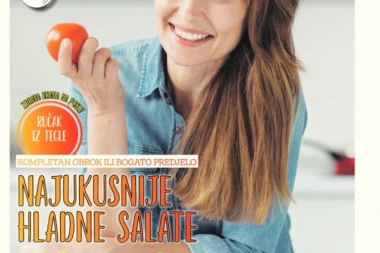 SRPSKI TELEGRAF POKLANJA DODATAK "SRPSKI KUVAR": Kompletan obrok ili bogato predjelo - najukusnije hladne salate