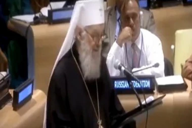 (VIDEO) Irinej bio prvi patrijarh SPC koji je govorio u UN