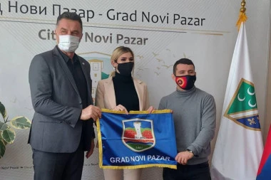 Delegacija SSS na čelu sa Davorom Štefanekom posetila Novi Pazar!