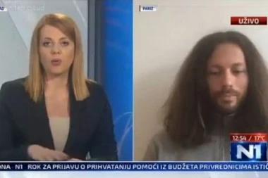 (VIDEO) ZASTALA JOJ KNEDLA U GRLU: Voditeljki na N1 televiziji neprijatno jer je u Srbiji lečenje korone bolje nego u Francuskoj!