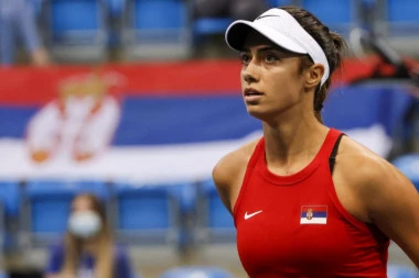 PORAZ BORBENE OLGE: Danilovićeva nije imala snage da iznenadi 15. teniserku sveta!
