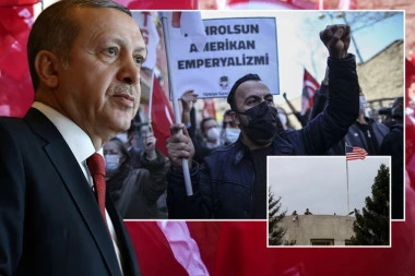 TURCI POBESNELI: TERAJU AMERIKANCE, NEĆE VIŠE NI NATO! Masovne demonstracije zbog Bajdenove odluke koja je pogodila Erdogana