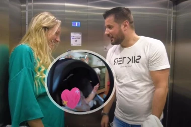 (VIDEO) SNIMAK LUNE I MIE IZ PORODILIŠTA: Miljković obelodanio kako je izgledao izlazak sa ćerkom, Đoganijeva priznala NAJVEĆI STRAH!