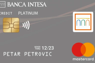 Banca Intesa Mastercard Platinum kreditna kartica - simbol prvoklasnog servisa!