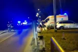 TEŽAK UDES KOD RUMENKE: Momci autom sleteli u kanal, za jednim se JOŠ TRAGA! (FOTO/VIDEO)