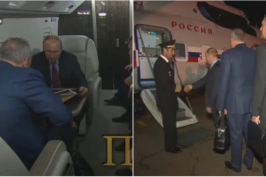 REDAK SNIMAK OBELODANJEN U JAVNOSTI: Ovako izgleda unutrašnjost Putinovog helikoptera! (VIDEO)