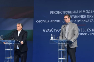 Vučić zahvalio Orbanu na podršci Srbiji na putu ka EU