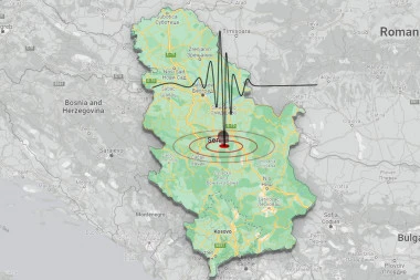 ZEMLJOTRES POGODIO KOSOVO I METOHIJU: Epicentar potresa kod Prizrena