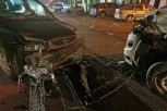 TEŽAK LANČANI SUDAR U ČAČKU: U nesreći učestvovala 4 vozila, 3 osobe povređene (FOTO)