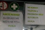 KARTE NEMAM, ZA DRUGO ME NE PITAJ! Urnebesan natpis vozača gradskog autobusa u Beogradu!