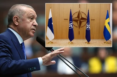 RAMPA ZA ŠVEDSKU I FINSKU! Turska blokirala ulazak u NATO