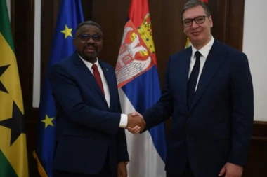 HVALA NA PODRŠCI: Vučić se sastao sa premijerom Sao Tome i Principe (FOTO)