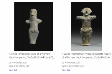 VINČANSKE FIGURE IZ PLOČNIKA aukcijske kuće prodaju u bescenje: MISTERIJA figura koje datiraju 5.000 godina pre nove ere!