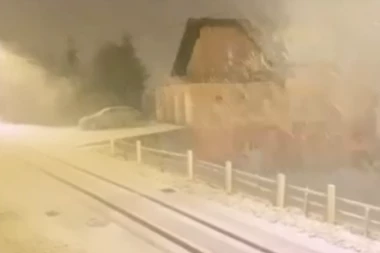 ZABELEO SE REGION: Na planinama u BiH pada sneg, pahulje i u Hrvatskoj! Izdata upozorenja zbog olujne bure (VIDEO)
