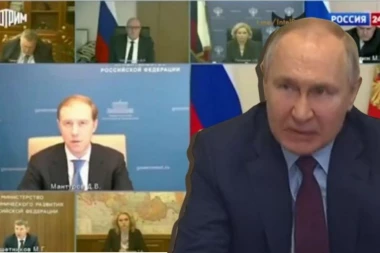 ZAŠTO SE PRAVIŠ LUD: Putin zagrmeo na sednici vlade - izgubio živce i izvređao ministra (VIDEO)