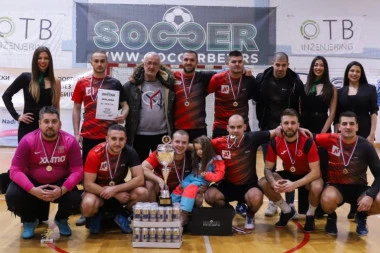 ZAVRŠENO TAKMIČENJE 16 EKIPA U FUTSALU:  A1 Srbija osvojila trofej  Soccer Zlatnog kupa!