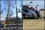 LETEO, A ONDA ODJEDNOM KRENUO DA PONIRE: Srušio se helikopter u kom je bio iranski ministar (VIDEO)
