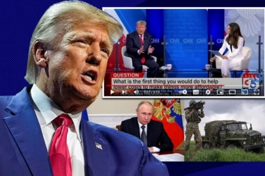 ČUDO NEVIĐENO: Tramp pričao za CNN sa kojim je godinama ratovao, kazao šta misli o Putinu i Ukrajini (FOTO, VIDEO)
