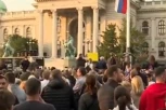 HEJTERI NA PROTESTU SKANDIRALI: Spremni smo da blokiramo celu Srbiju! Još jedan SKANDALOZAN potez opozicije (VIDEO)