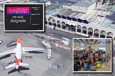 SRBI ZAROBLJENI NA AERODROMU NA MALTI 14 SATI! Drama naših putnika na letu Wizz air-a još uvek nije okončana, let pomeraju iz sata u sat! (FOTO/VIDEO)