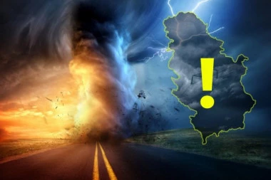 SRBIJO, HITNO UPOZORENJE! Grmljavinski sistemi se formirali iznad OVOG GRADA - oluja koja je opustošila region stigla u Srbiju!