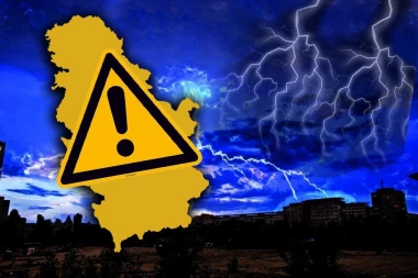 RHMZ IZDAO UPOZORENJE ZA NEVREME! UPALJEN CRVENI METEOALARM: Obilne padavine pogodiće prvo OVE krajeve Srbije