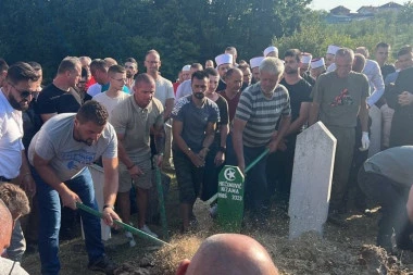 SAHRANJENA NIZAMA HEĆIMOVIĆ: Jecaji odjekivali grobljem na kojem je pokopana monstruozno ubijena žena!